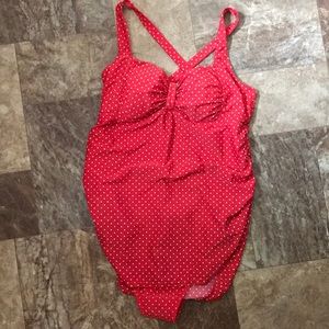 Motherhood Maternity One piece swim suit